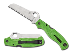Нож складной SPYDERCO ATLANTIC GREEN LC200N C89FSGR
